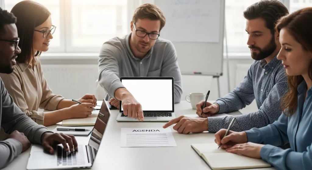 Imagen destacada sobre reuniones de trabajo más útiles, sin texto visible